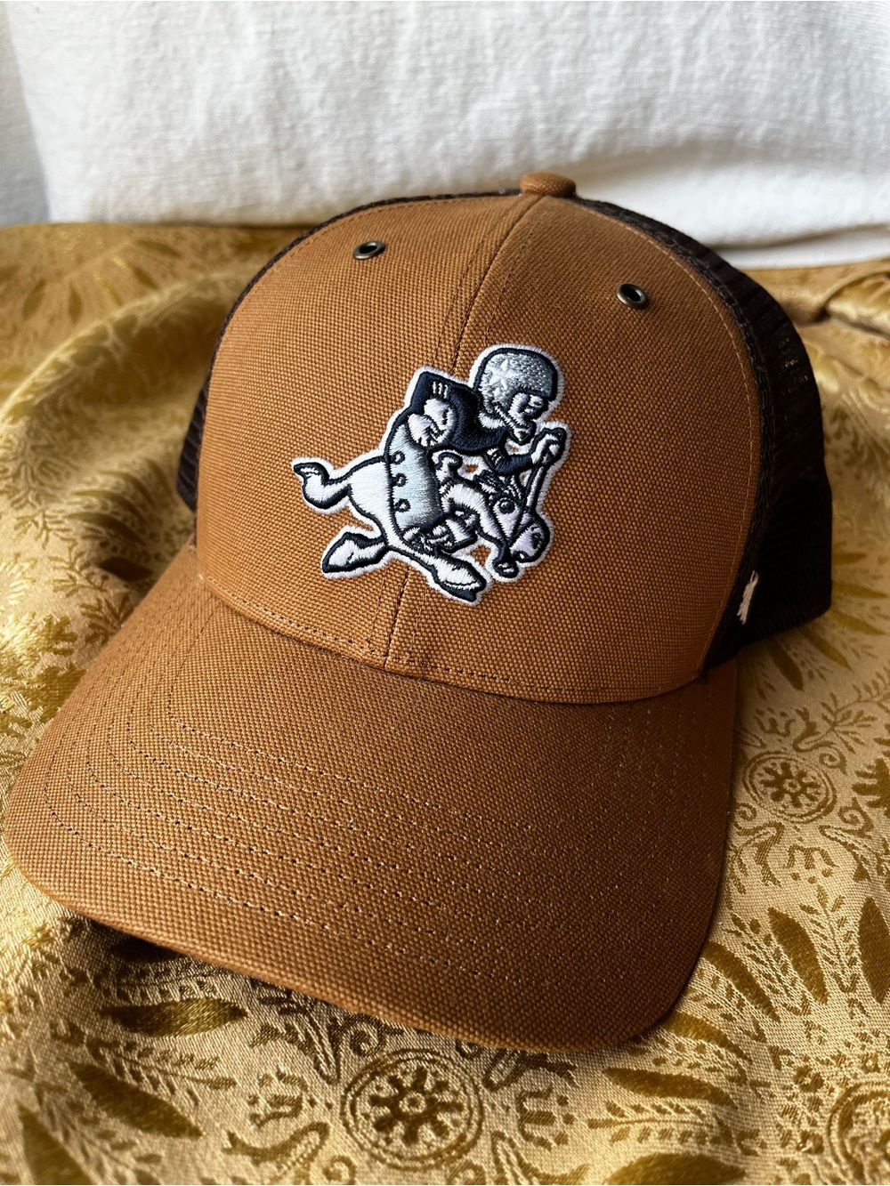 Dallas Cowboys Carhartt x '47 Brand MVP Trucker Hat - Brown Cowboy Joe Throwback